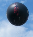 globe zeppelin balloons