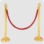 brass barrier rentals